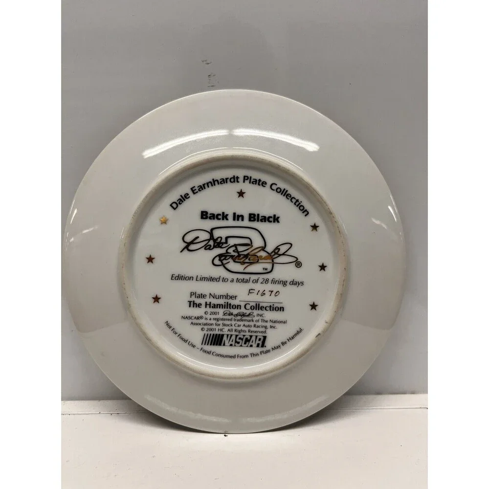 Dale Earnhardt #3 Plate Collection 